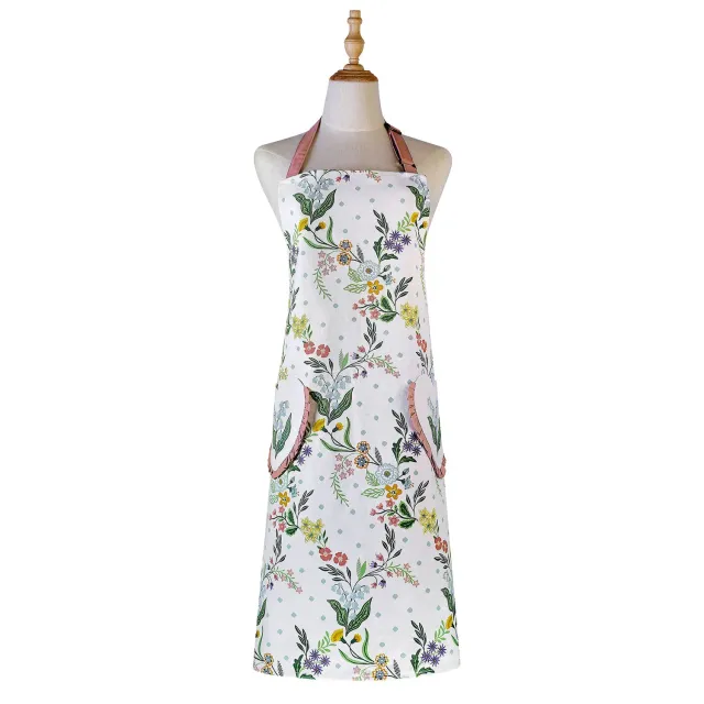 Ulster Weavers Petals & Prose forklæde pink 100% bomuld