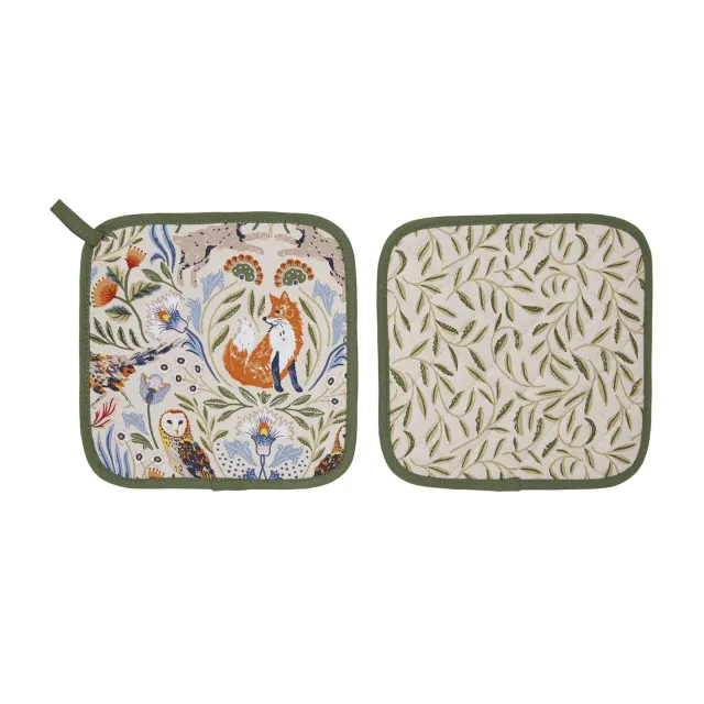 Ulster Weavers Blackthorn grydelap beige 21 cm bomuld