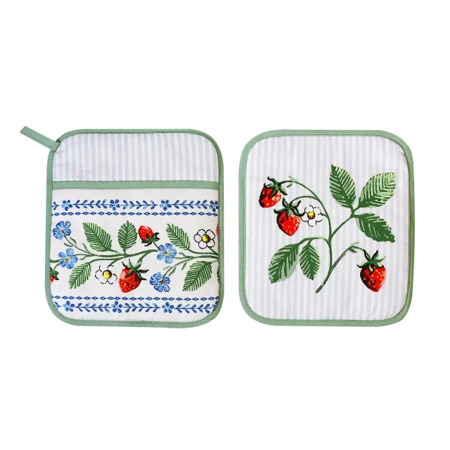 Ulster Weavers Strawberry Patch grydelap 24 cm grøn