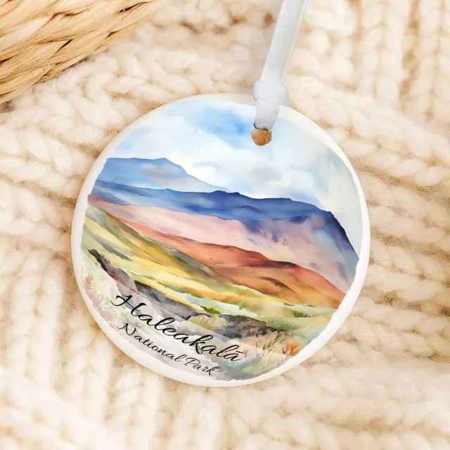 Avery Lane Gifts Haleakala National Park Hawaii julepynt 7,5 cm porcelæn