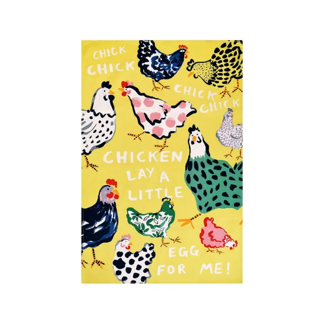 Ulster Weavers Chick Chicken viskestykke bomuld gul