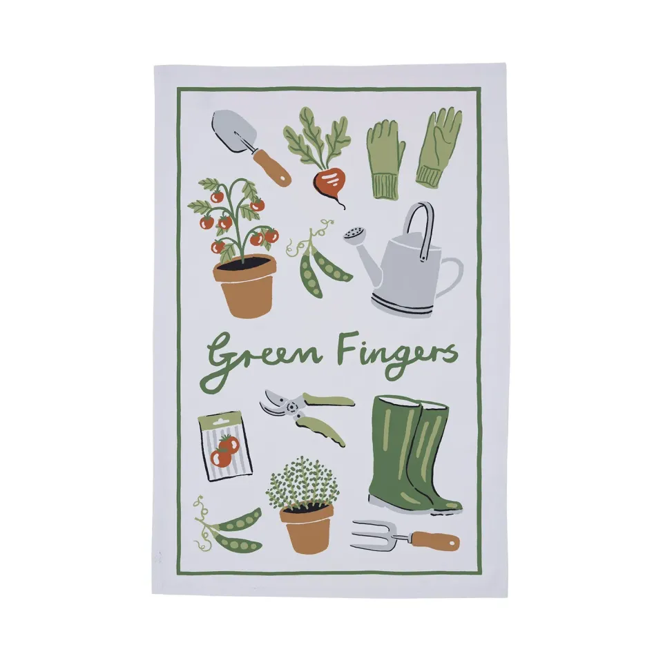 Ulster Weavers Green Fingers viskestykke flerfarvet