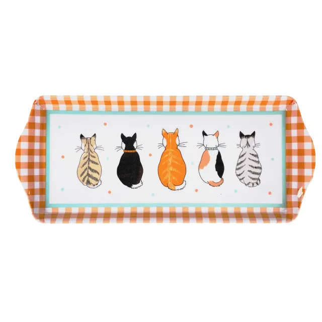 Ulster Weavers Cats in Waiting serveringsbakke 39x17cm