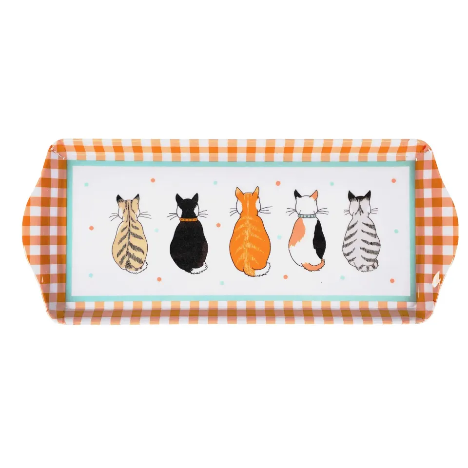 Ulster Weavers Cats in Waiting serveringsbakke 39x17cm