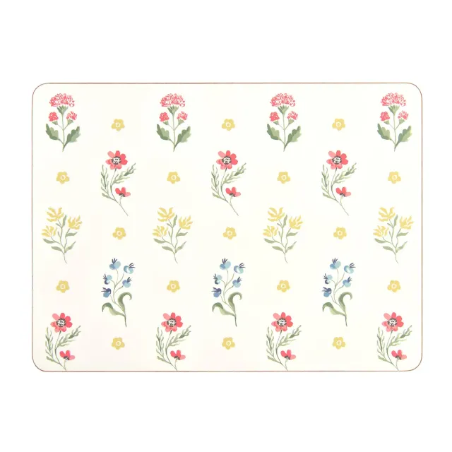 Ulster Weavers Boho Floral dækkeserviet 4-pak flerfarvet