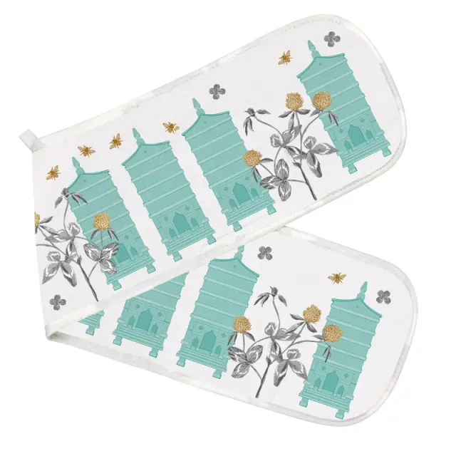 Thornback & Peel Beehive & Clover ovnhandske 84 cm bomuld