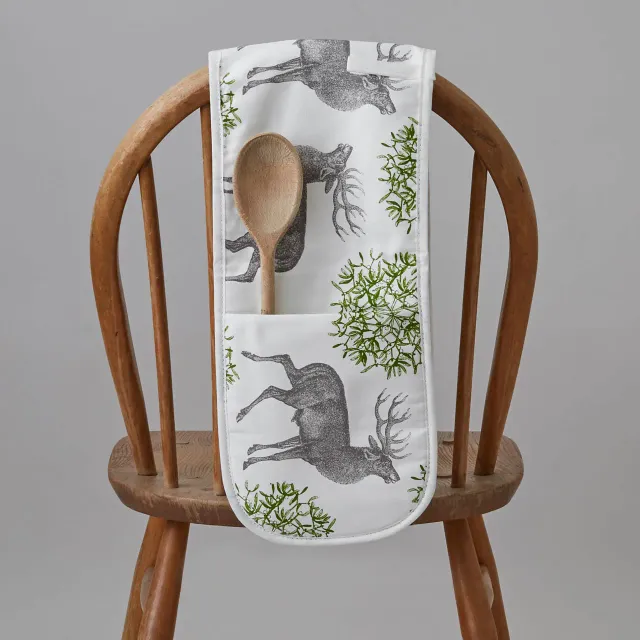 Thornback & Peel Stag & Mistletoe ovnhandske dobbelt bomuld