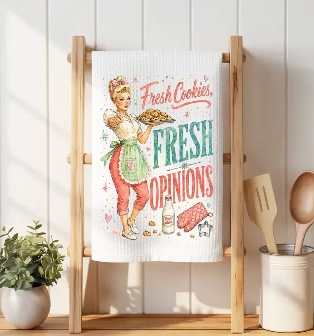 Avery Lane Gifts Funny Fresh Cookies vaffelklud 41x36 cm