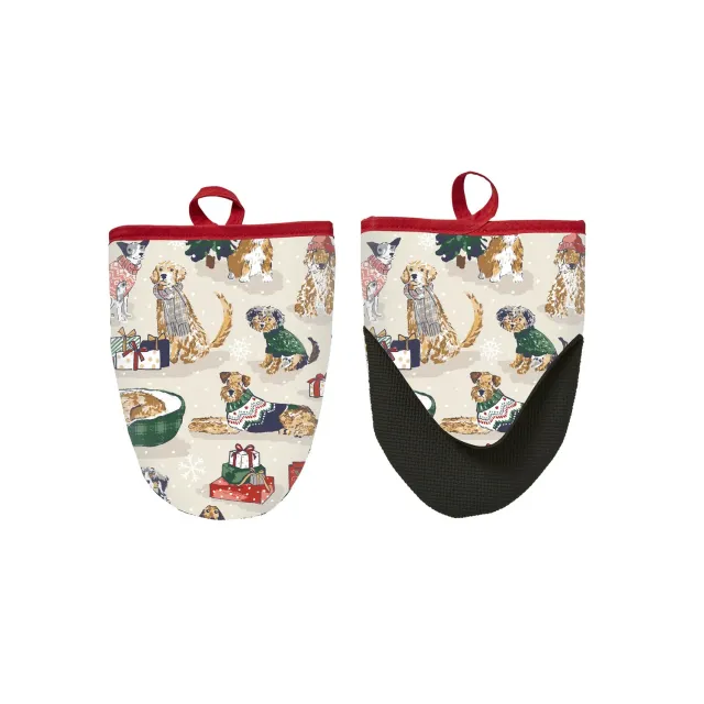 Ulster Weavers Merry Mutts grydelapper røde 2 stk