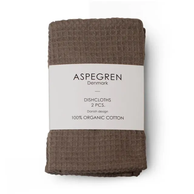 AspEgren North Wood karklude 30x35 cm 2 stk økologisk