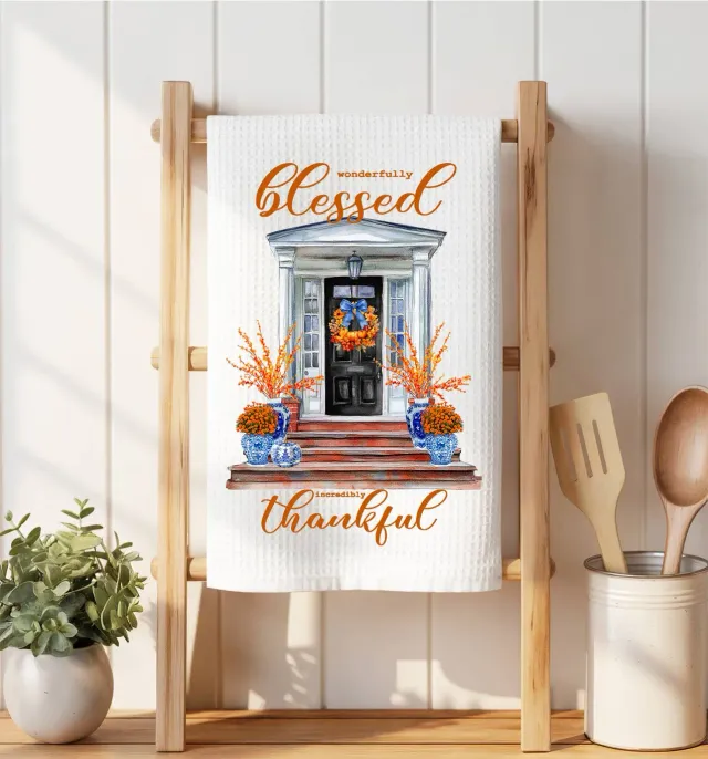 Avery Lane Gifts Wonderfully Blessed viskestykke vaffel