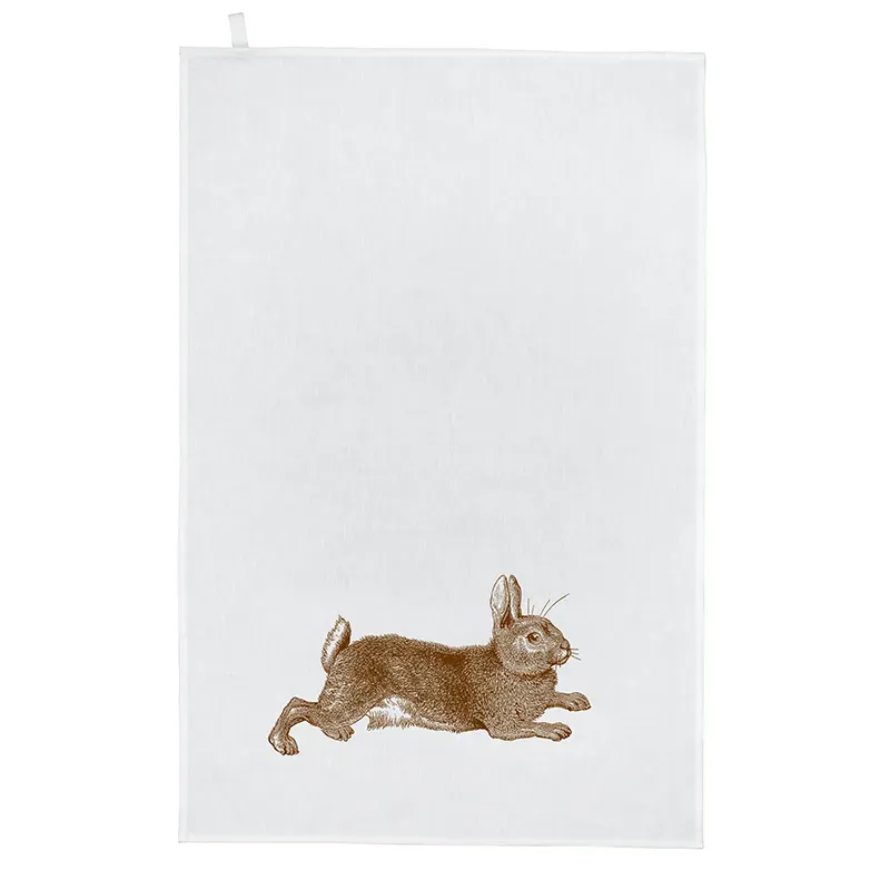 Thornback & Peel Rabbit viskestykke bomuld 45x75 cm