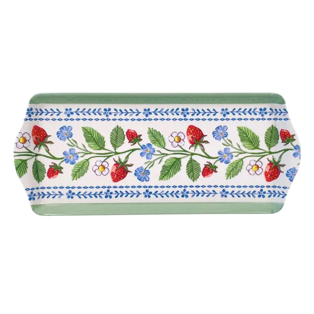 Ulster Weavers Strawberry Patch bakke 39x17cm grøn