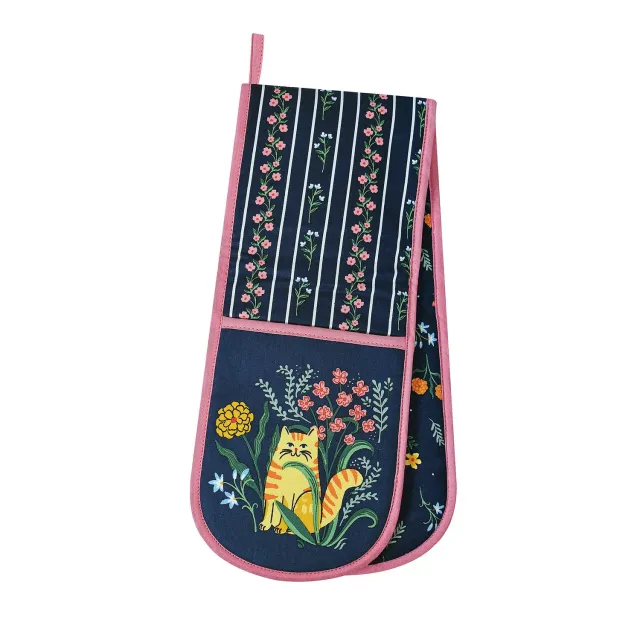 Ulster Weavers Marmalade Meadow ovnhandske dobbelt navy
