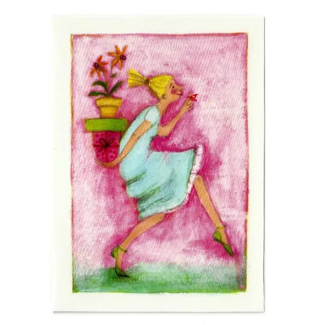 AspEgren Surprise postkort blandet 11x16 cm 2 stk kuvert