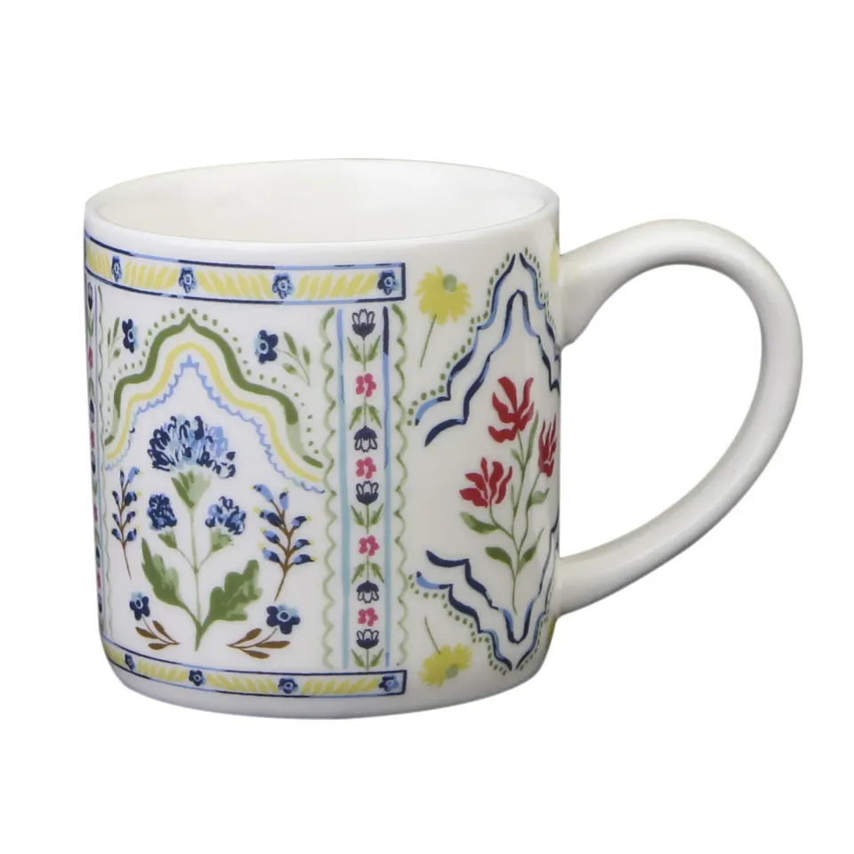 Ulster Weavers Boho Floral krus benporcelæn blomst