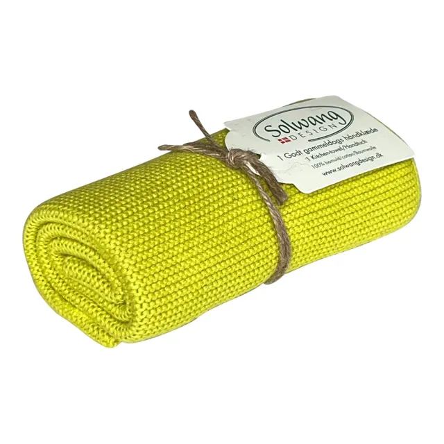 Solwang Citronelle håndklæde 1 stk økologisk strik