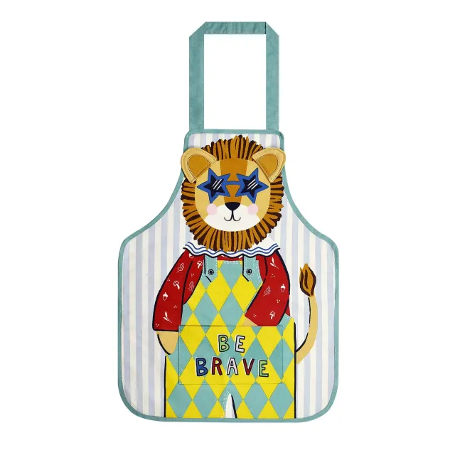 Ulster Weavers Leon Lion børneforklæde 57x42 cm multifarvet