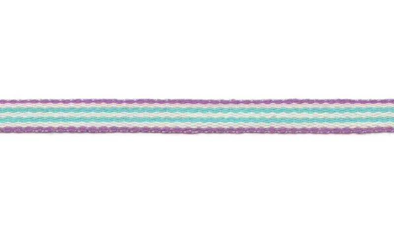 AspEgren Pippi Turquoise bånd 0,8cm x 30m bomuld