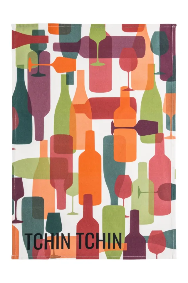 Coucke Tchin Tchin viskestykke 50x75 cm flerfarvet bomuld