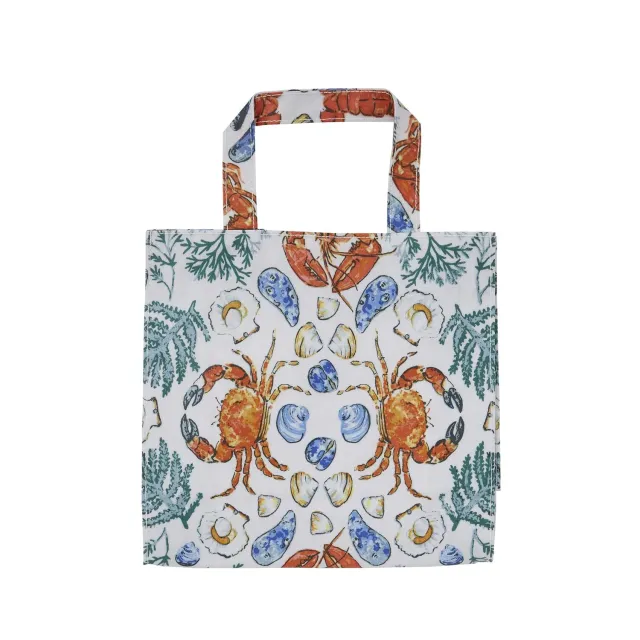Ulster Weavers Shellfish shopper grøn small pvc