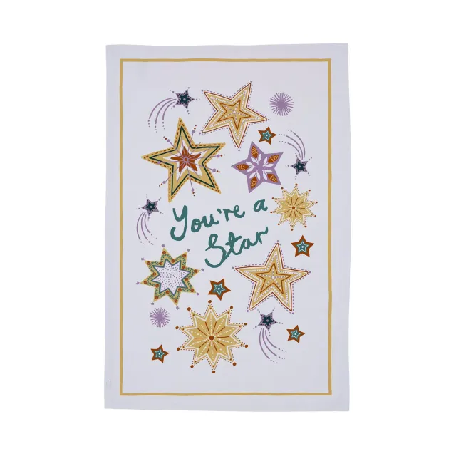 Ulster Weavers You're a Star viskestykke bomuld 74x48