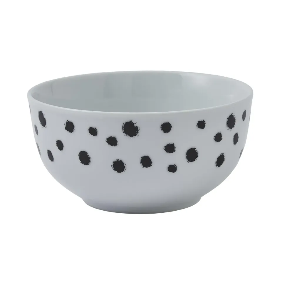 Ulster Weavers Dog Days skål hvid porcelæn