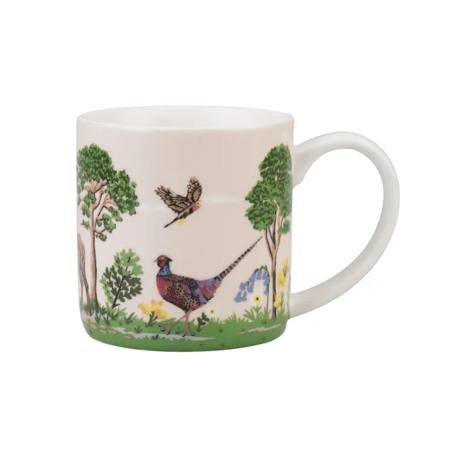 Ulster Weavers Thistlewood krus grøn benporcelæn