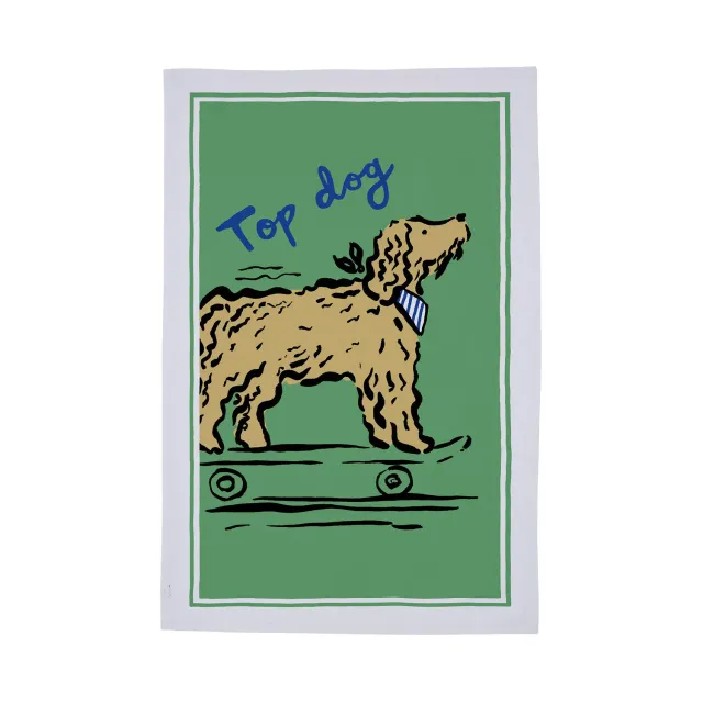Ulster Weavers Top Dog viskestykke multifarvet bomuld