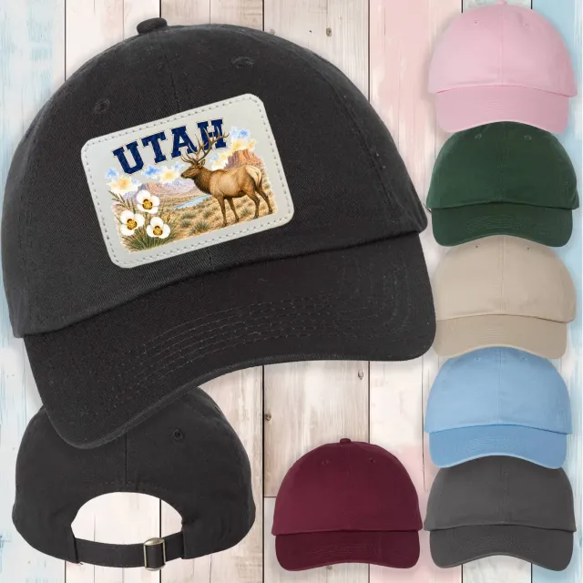 Avery Lane Utah State Bird kasket sort bomuld