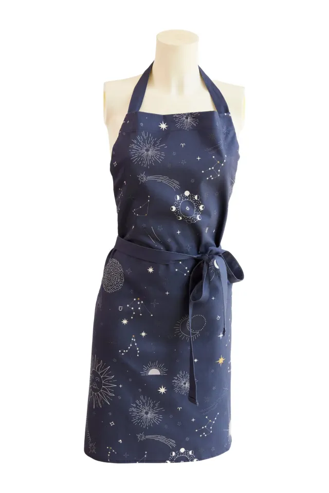 Coucke Astral for przejezdke moerkeblaa 76x85 cm bomuld