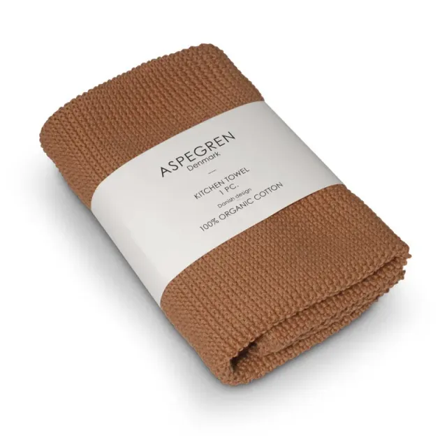 AspEgren Solid Cafe Creme køkkenhåndklæde 40x50 cm 1 stk