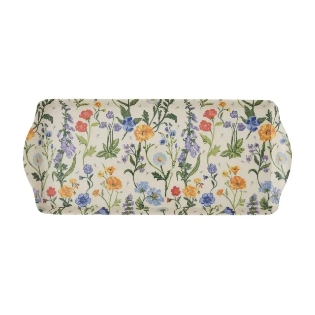 Ulster Weavers Cottage Garden serveringsbakke lille flerfarvet