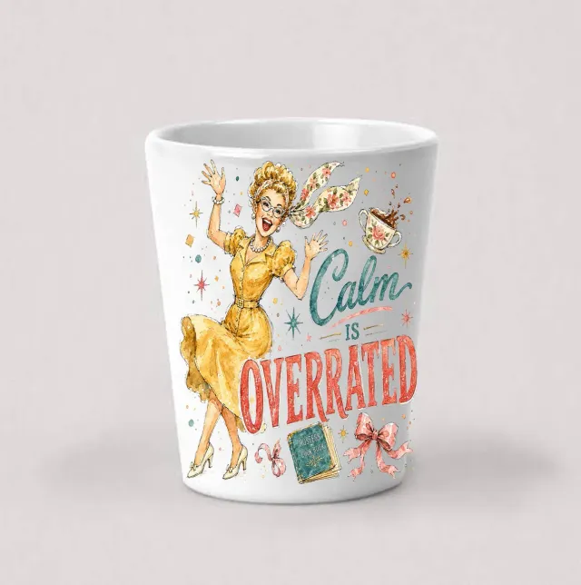 Avery Lane Gifts Housewives Calm is Overrated shotglas