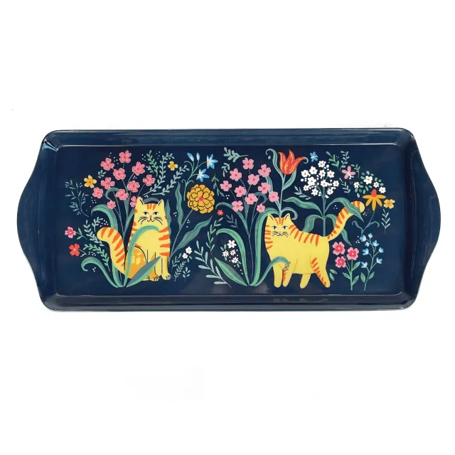 Ulster Weavers Marmalade Meadow serveringsbakke navy 39x17 cm