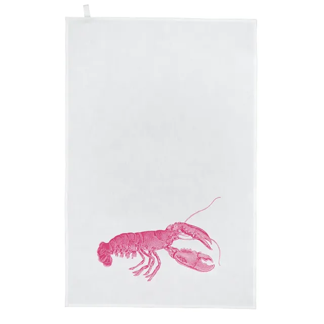 Thornback & Peel Lobster viskestykke hørblanding 45x75 cm
