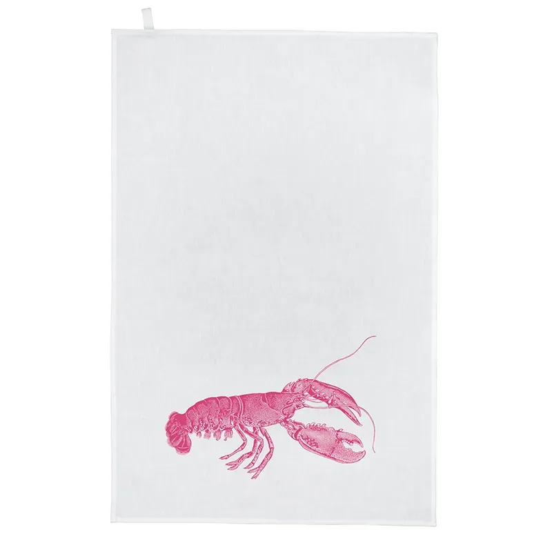Thornback & Peel Lobster viskestykke hørblanding 45x75 cm