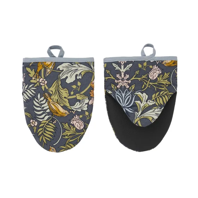 Ulster Weavers Finch & Flower ovnhandsker 2-pak navy bomuld