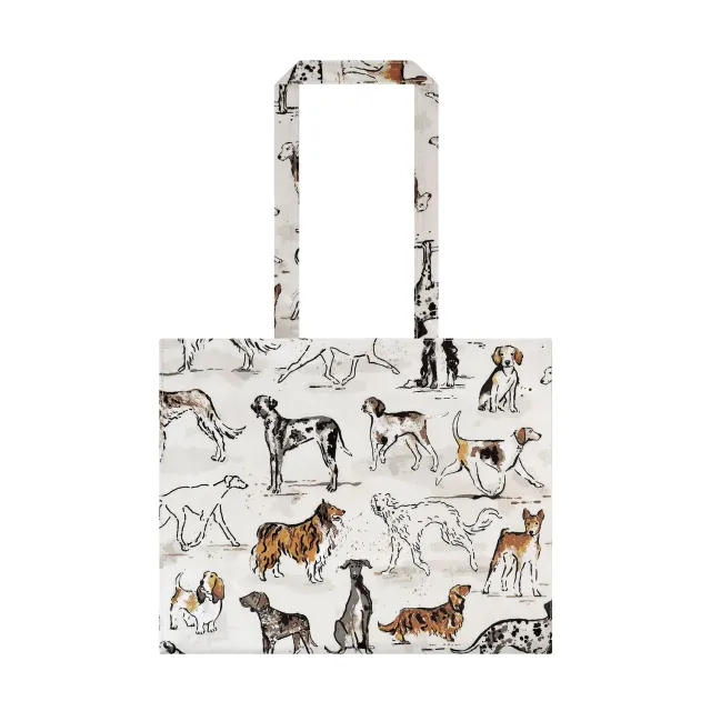 Ulster Weavers Country Dogs skuldertaske brun PVC 30x37cm