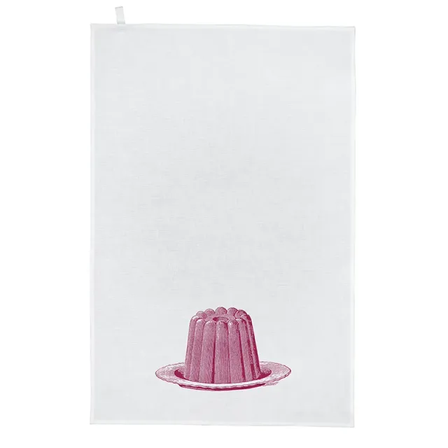 Thornback & Peel Jelly viskestykke hør kirsebær 50x70