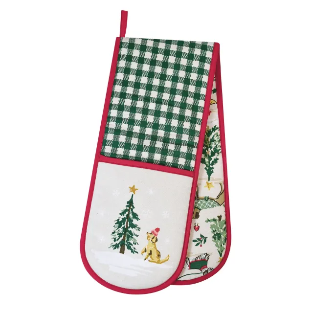 Ulster Weavers Winter Walkies dobbelt ovnhandske beige jul