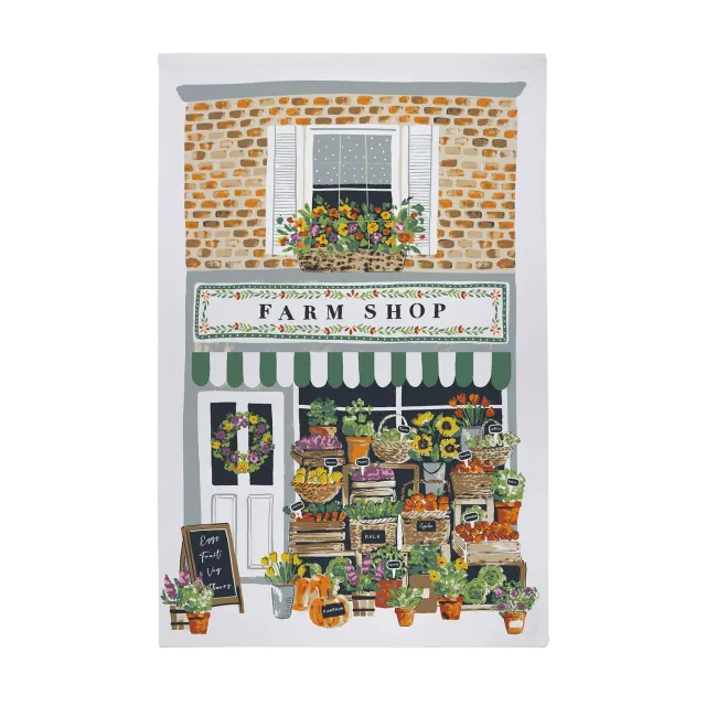 Ulster Weavers Farm Shop viskestykke flerfarvet bomuld