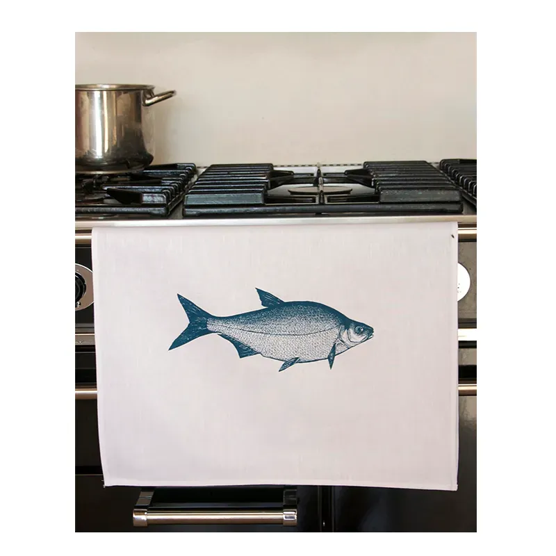 Thornback & Peel Fish viskestykke 45x75 hørblanding
