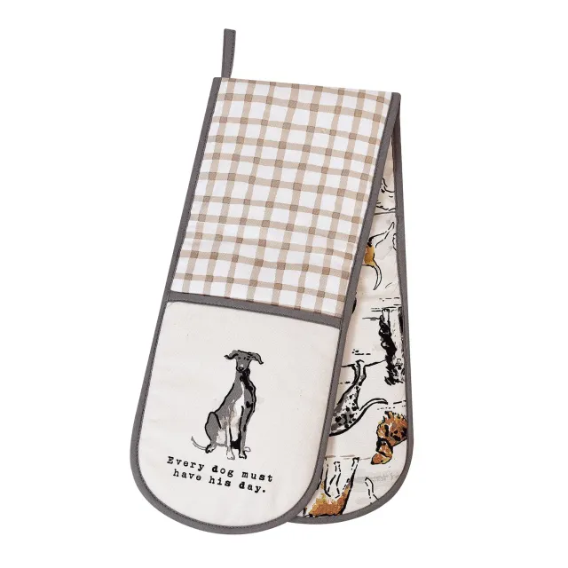 Ulster Weavers Country Dogs dobbelt ovnhandske brun 100% bomuld