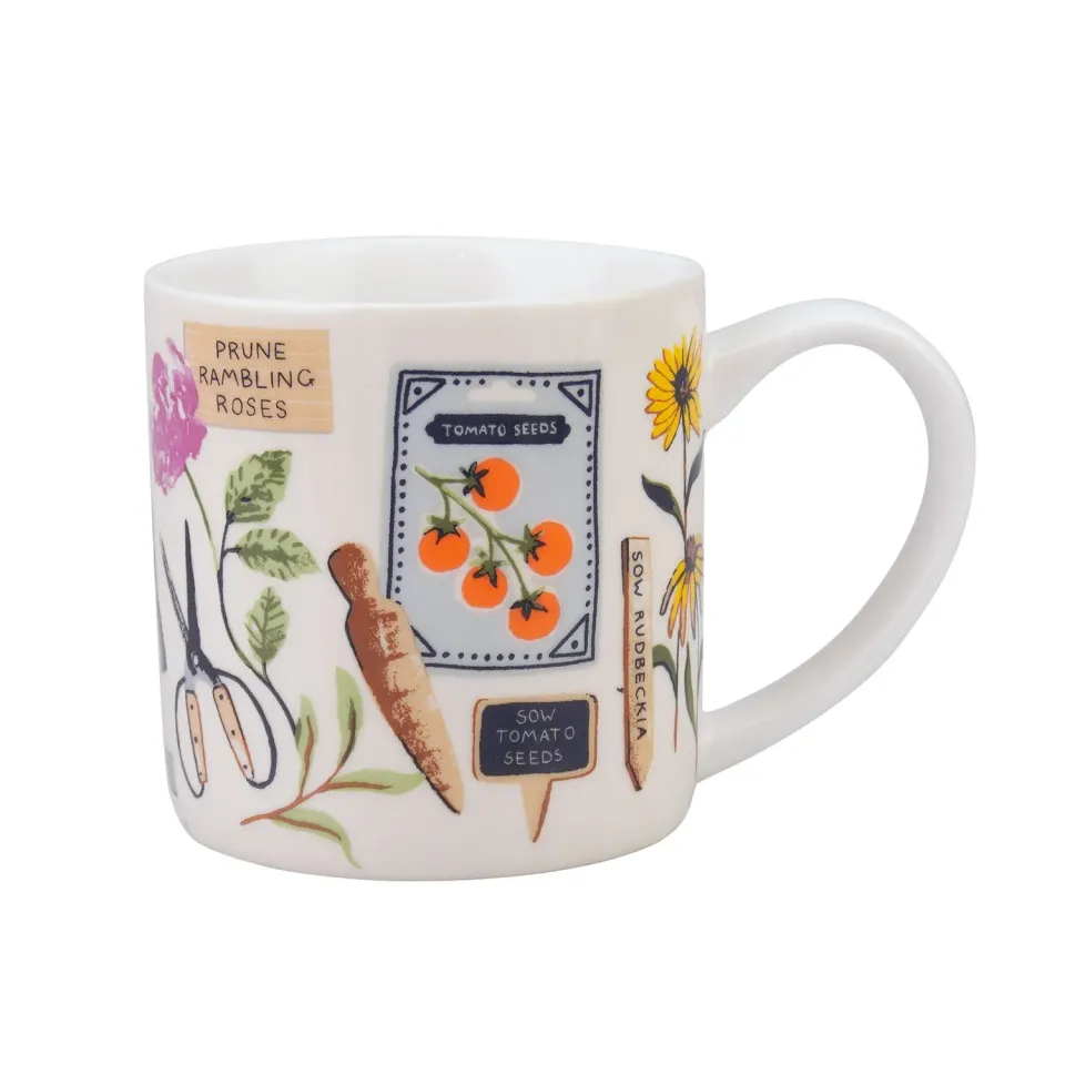 Ulster Weavers Time to Grow krus grøn benporcelæn