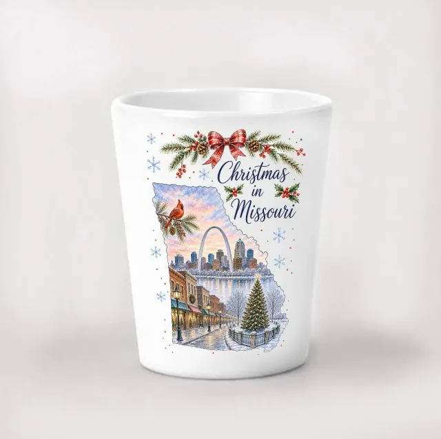 Avery Lane Christmas Missouri shotglas 4 cl keramik