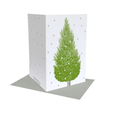 Thornback & Peel Christmas Tree julekort med kuvert