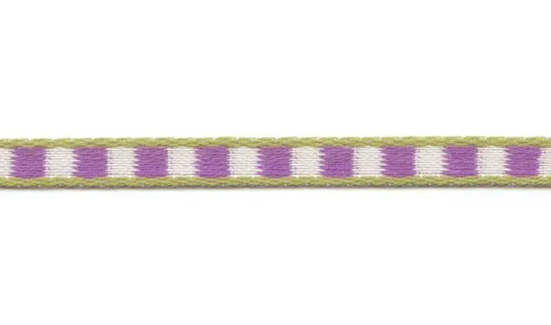 AspEgren Mini Bånd på Rulle Lilac 0,8 cm 25 m Bomuld