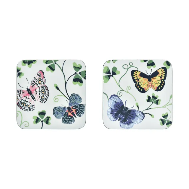 Ulster Weavers Butterfly Grove bordskånere 4-pak blå