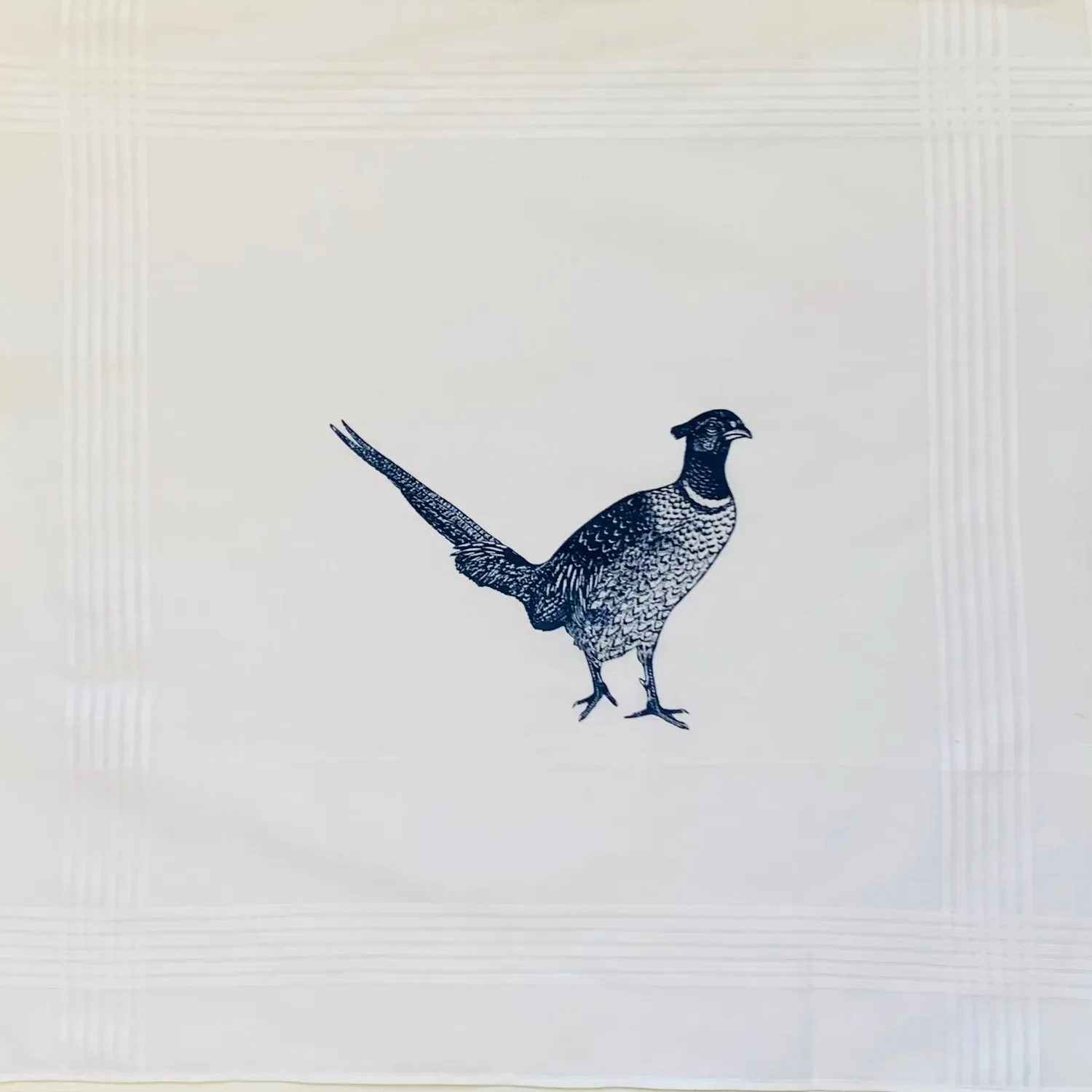 Thornback & Peel Pheasant lommetørklæde 40x40